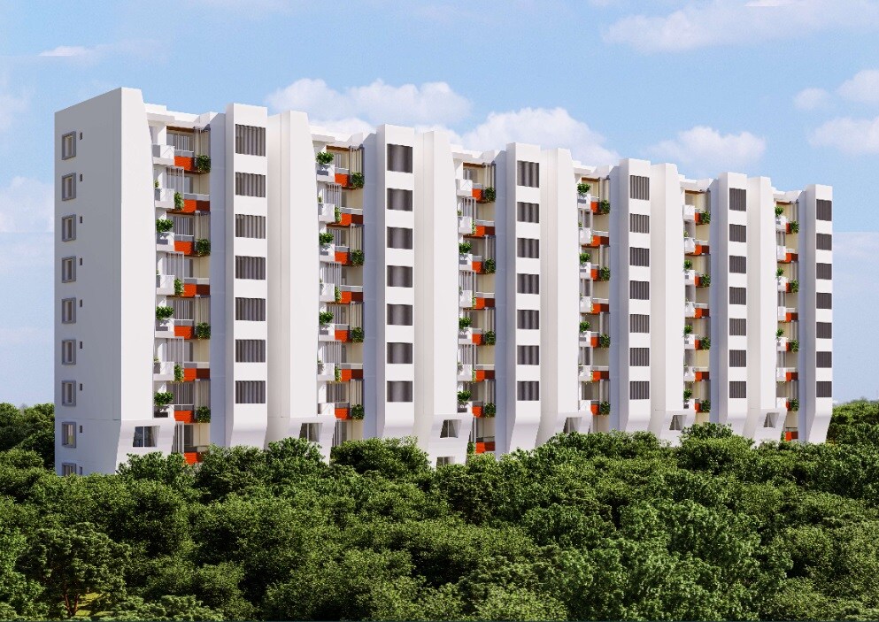 Binary Temple Tree Apartment Exteriors 1