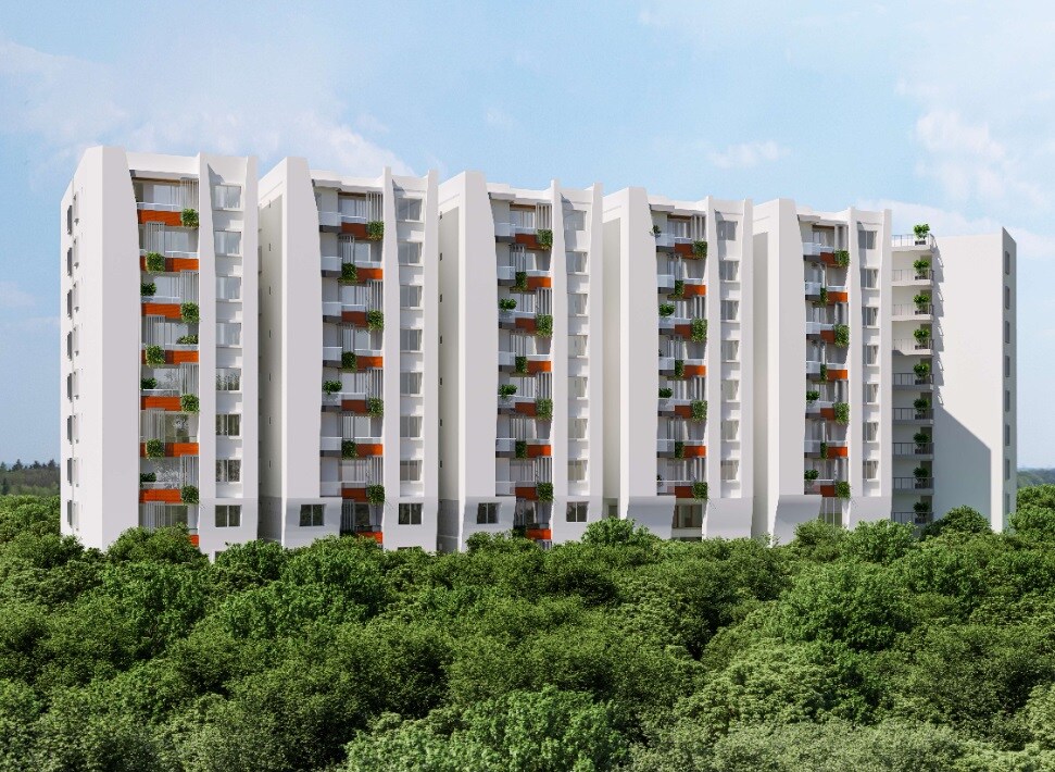 Binary Temple Tree Apartment Exteriors