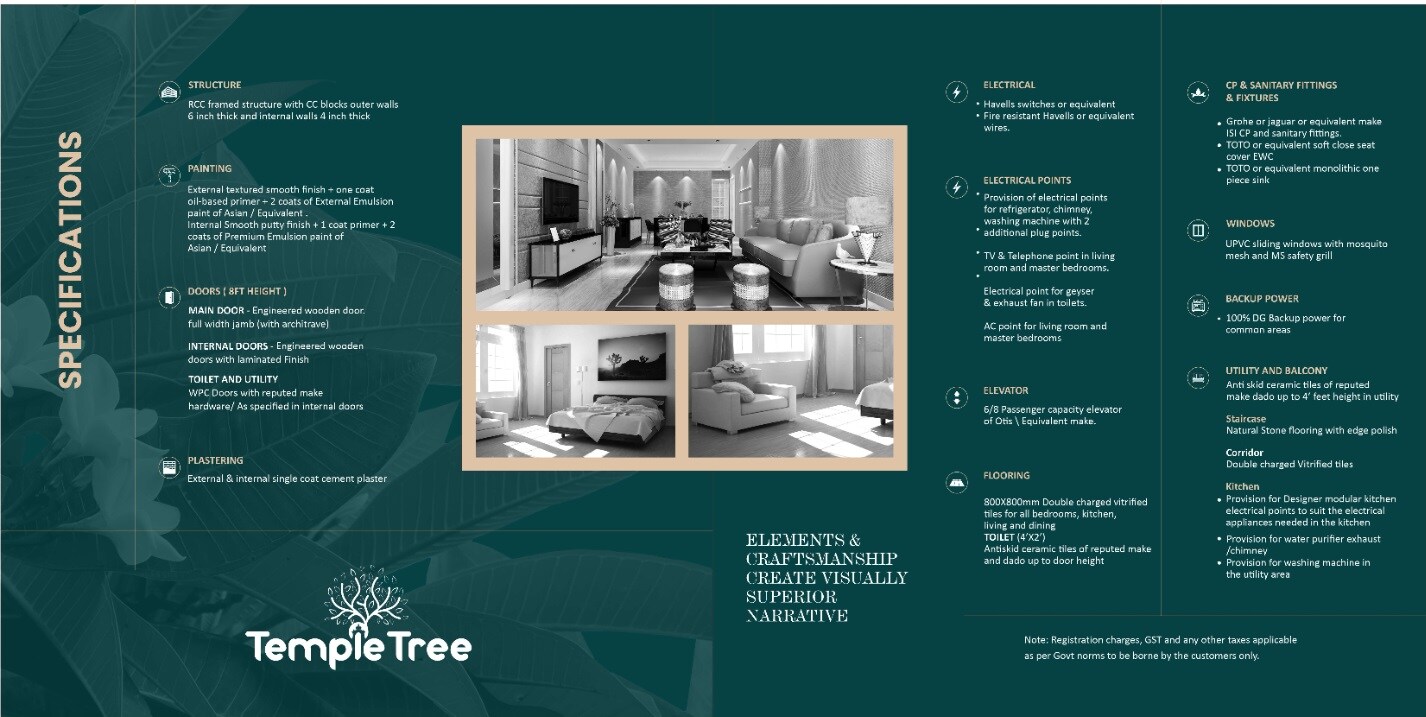 Binary Temple Tree Specification