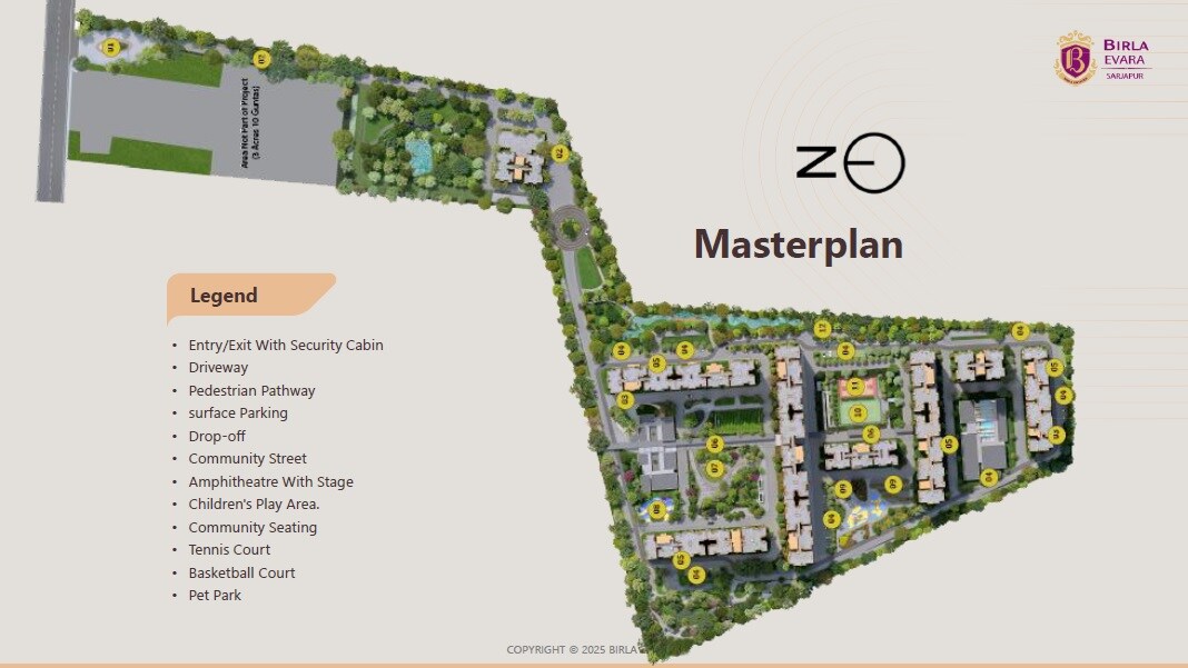 Birla Evara Master Plan 1