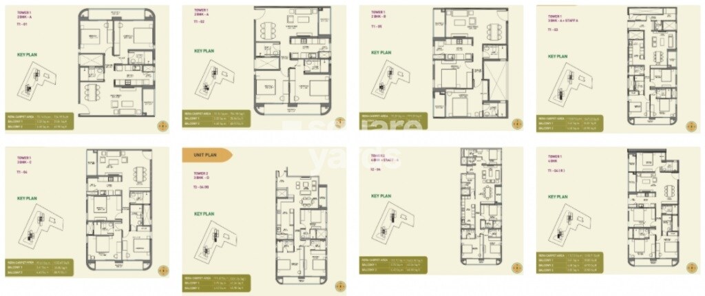 Birla Tisya Floor Plans