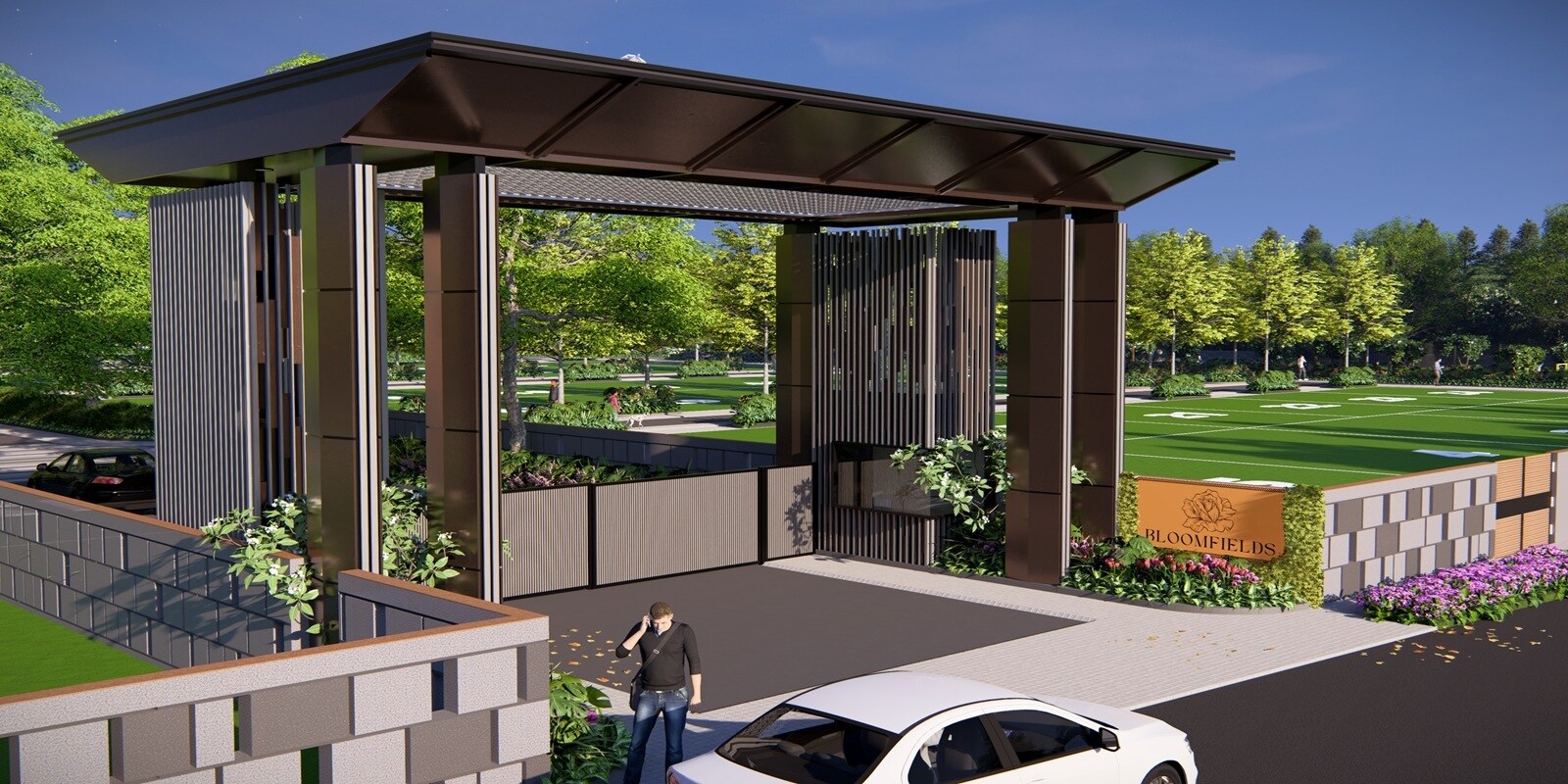 Bloomfields Villa residential project in Kumbalgodu
