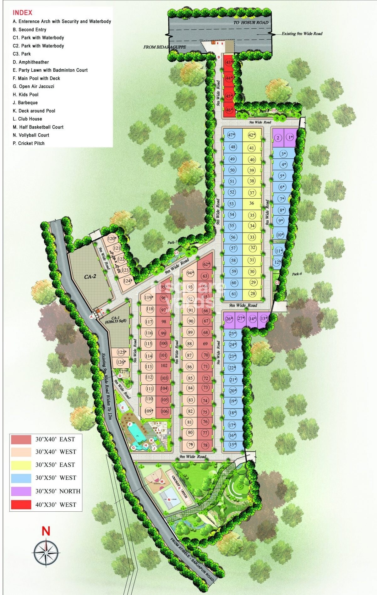 Bollineni Hamlet Master Plan 1