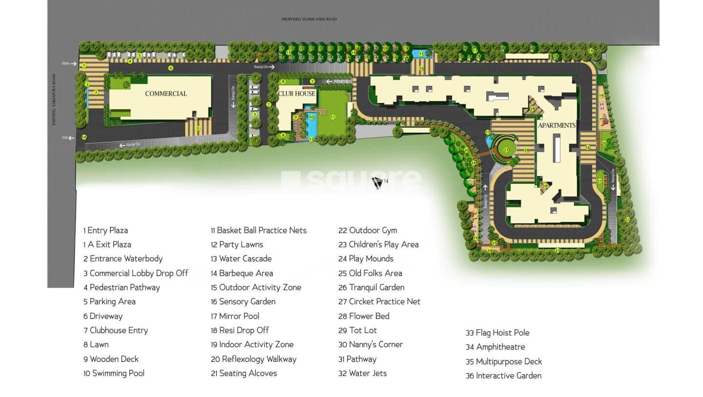 Bren Champions Square Master Plan Image