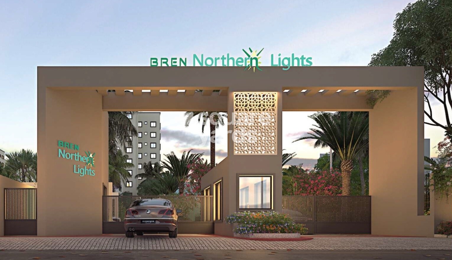 Bren Northern Lights Entrance View