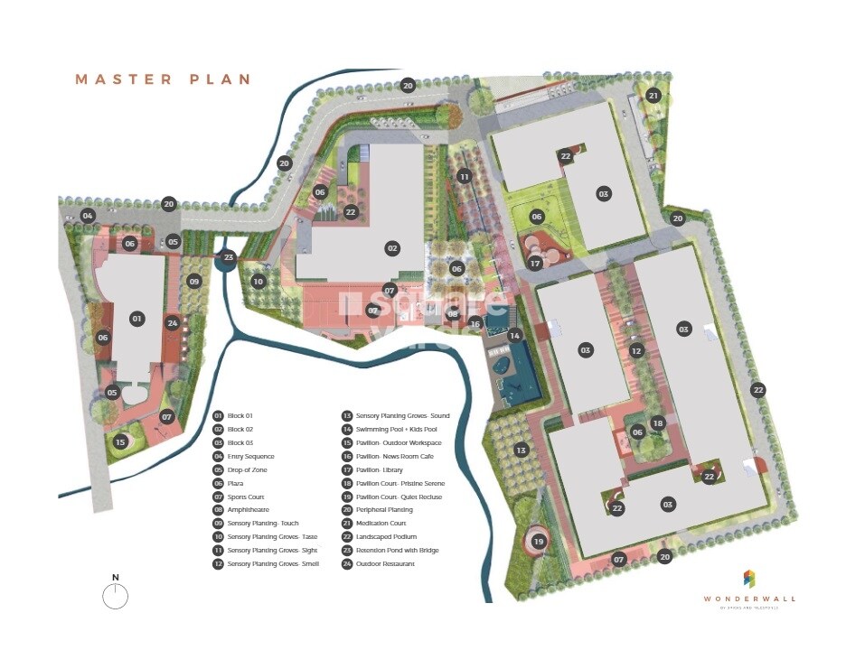 Bricks and Milestones Wonderwall Phase II Master Plan Image