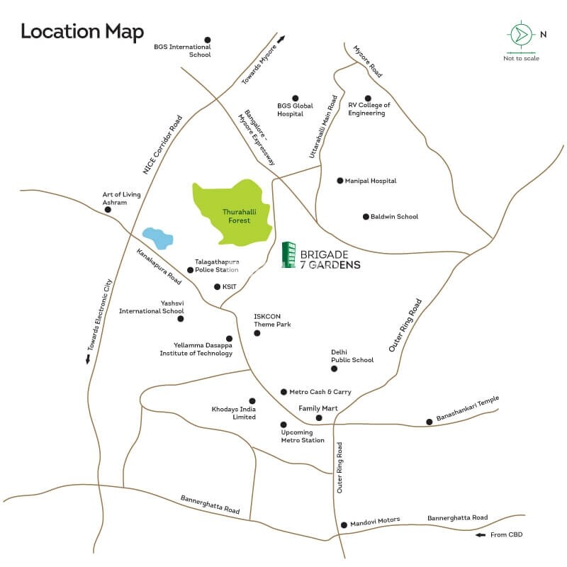 Brigade 7 Gardens Location Image