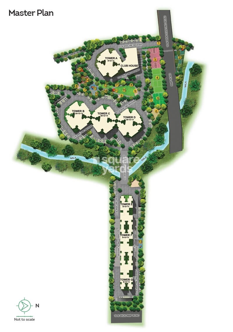 Brigade 7 Gardens Master Plan Image