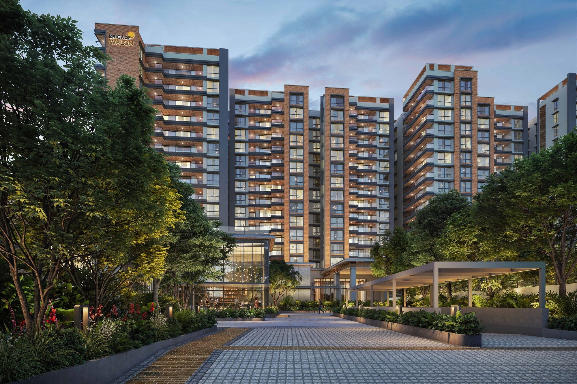 Brigade Avalon Apartment Exteriors