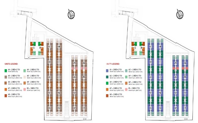 Brigade Bricklane Floor Plans 1
