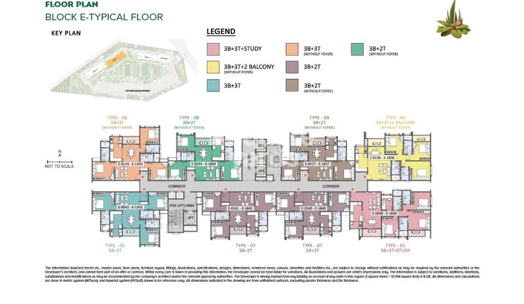 Brigade Calista Floor Plans 1