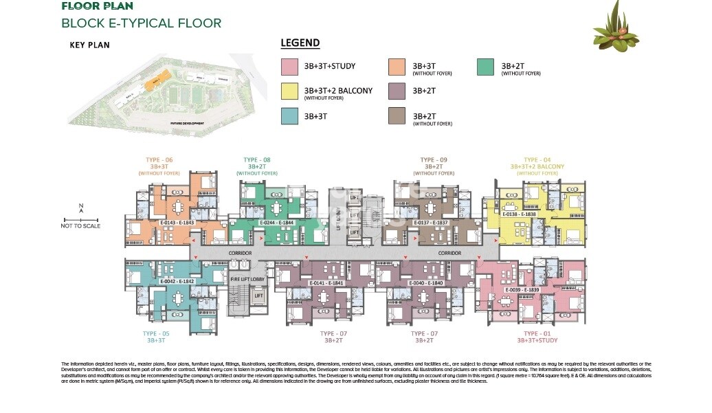 Brigade Calista Floor Plans 1
