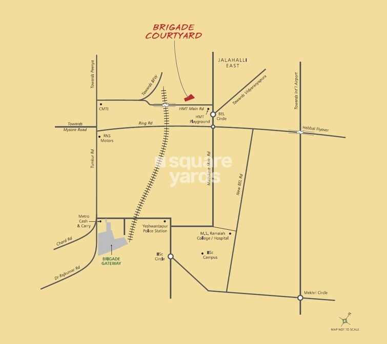 Brigade Courtyard Location Image