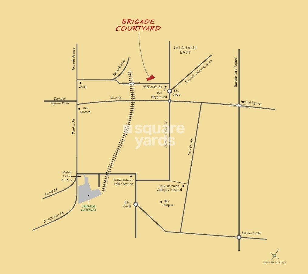 Brigade Courtyard Location Image