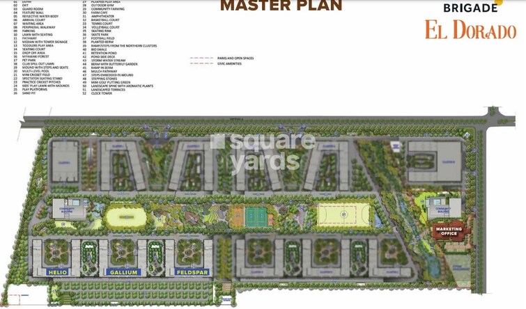 Brigade El Dorado Feldspar Master Plan Image