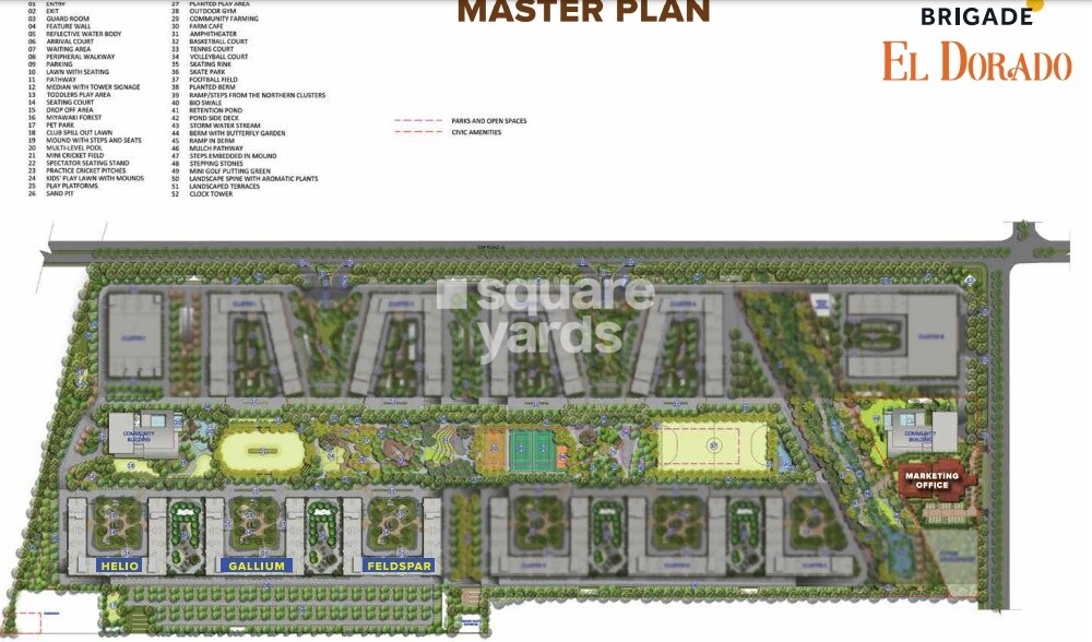 Brigade El Dorado Feldspar Master Plan Image