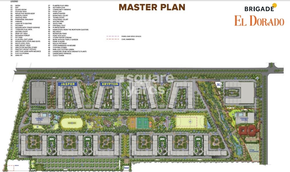 Brigade El Dorado Krypton Master Plan Image