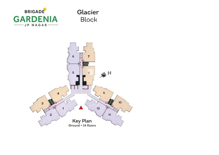 Brigade Gardenia Floor Plans 1