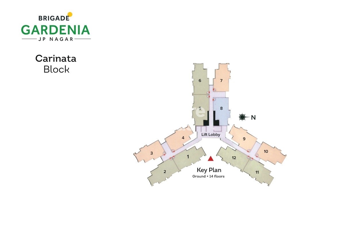 Brigade Gardenia Floor Plans 2