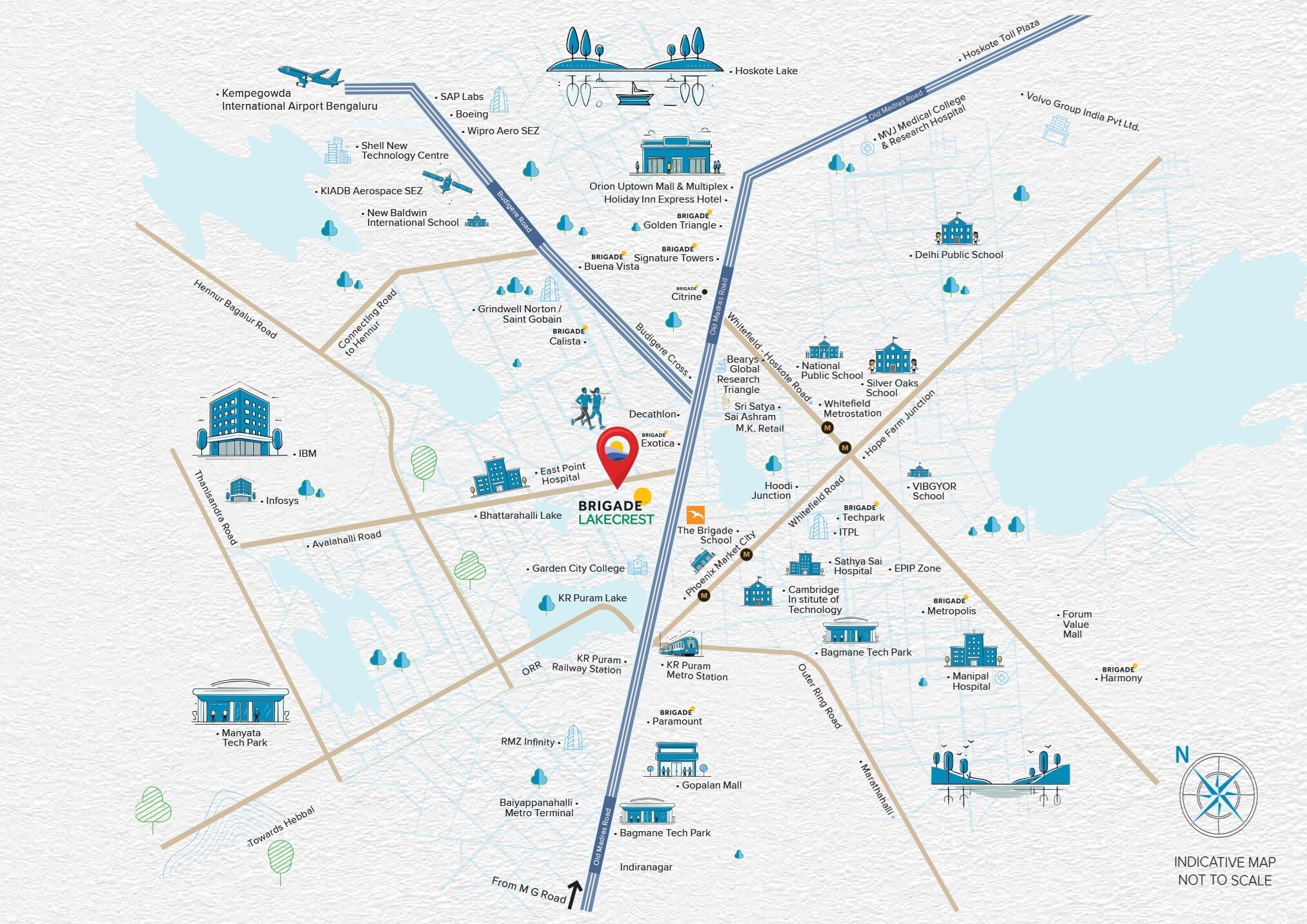 Brigade Lakecrest Location Image