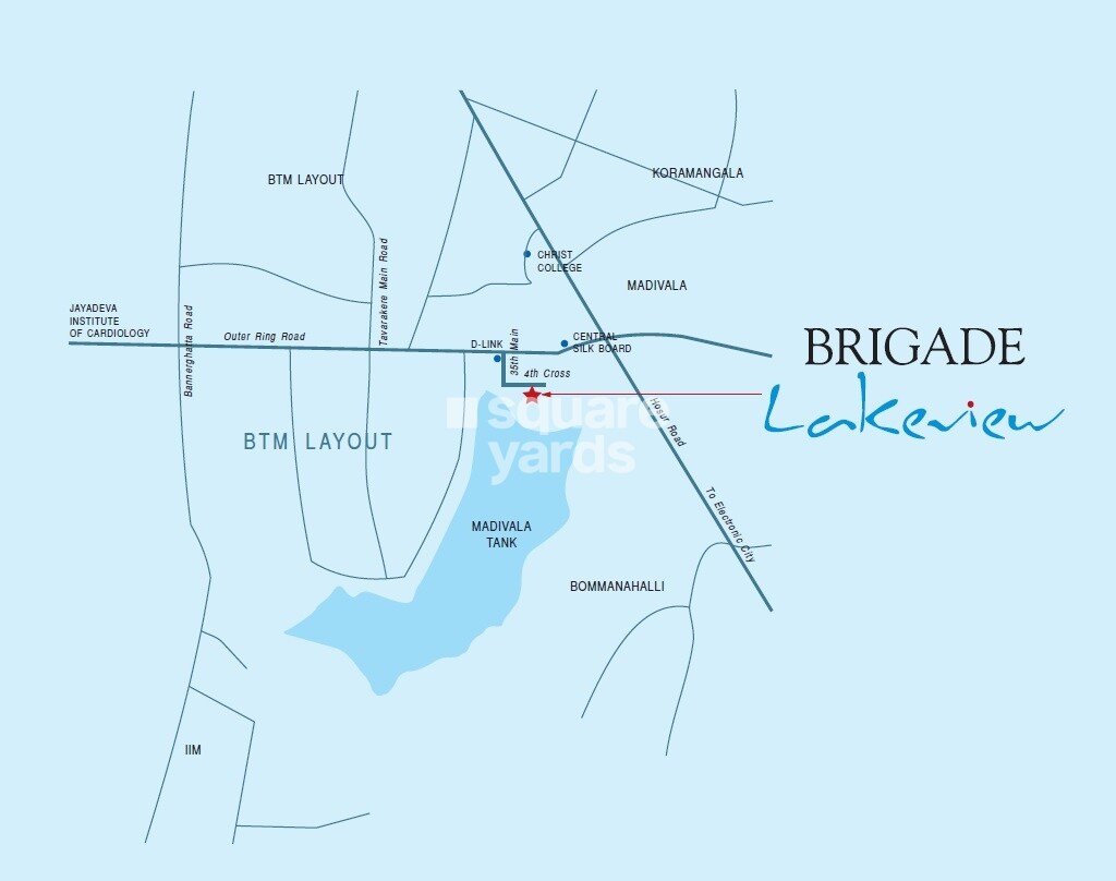 Brigade Lakeview Location Image