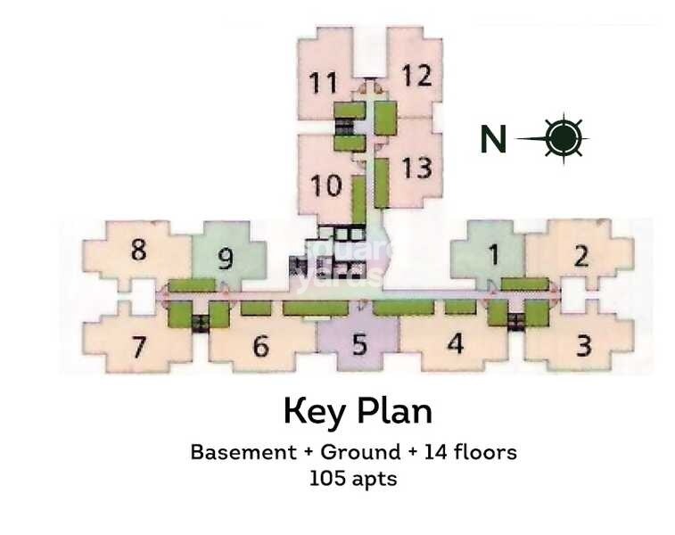 Brigade Millennium Floor Plans