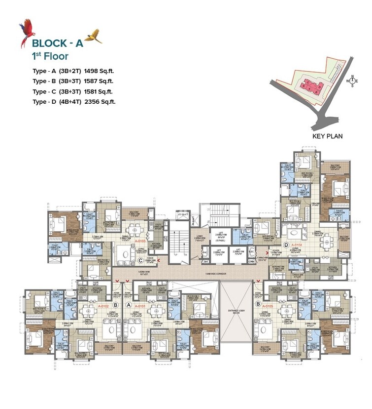 Brigade Nanda Heights Floor Plans 1
