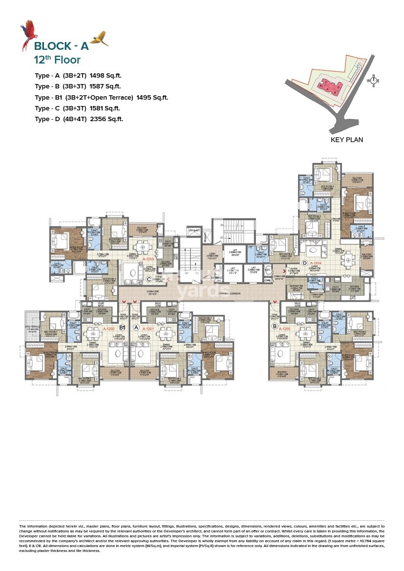 Brigade Nanda Heights Floor Plans 4