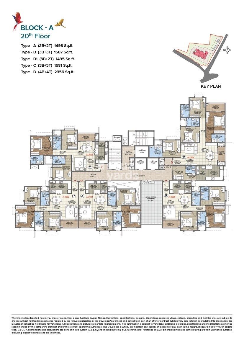 Brigade Nanda Heights Floor Plans 6