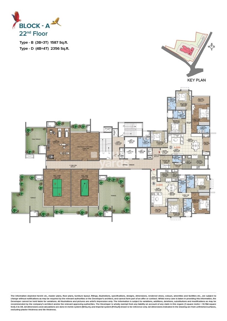 Brigade Nanda Heights Floor Plans 7