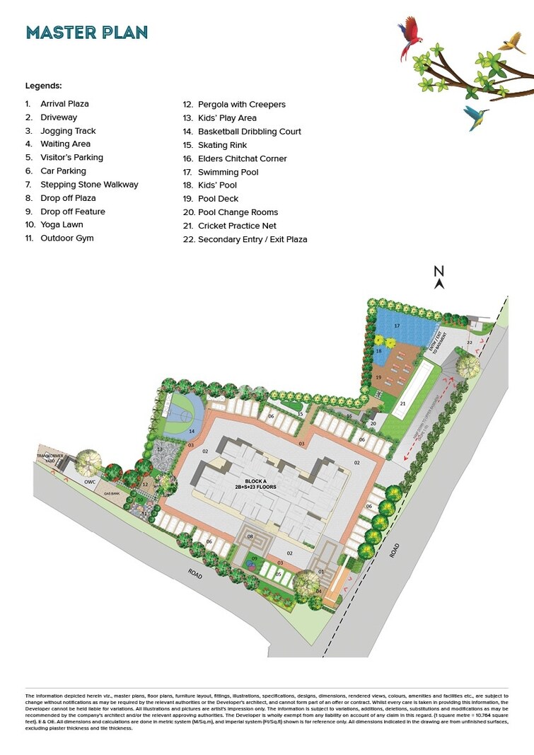 Brigade Nanda Heights Master Plan Image