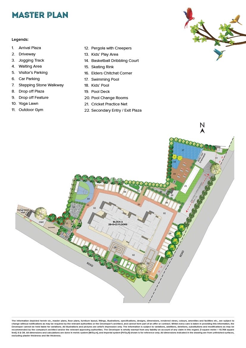 Brigade Nanda Heights Master Plan Image