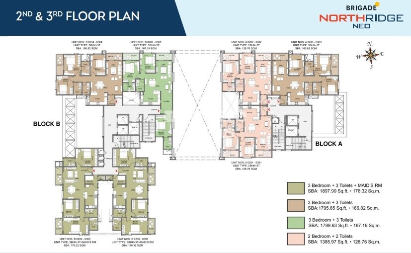 Brigade Northridge Neo Floor Plans 3