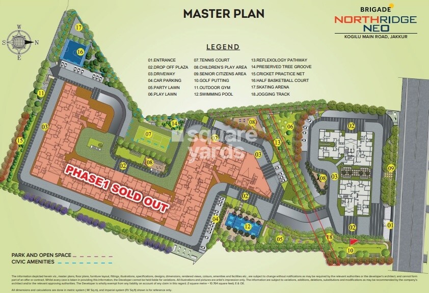 Brigade Northridge Neo Master Plan Image