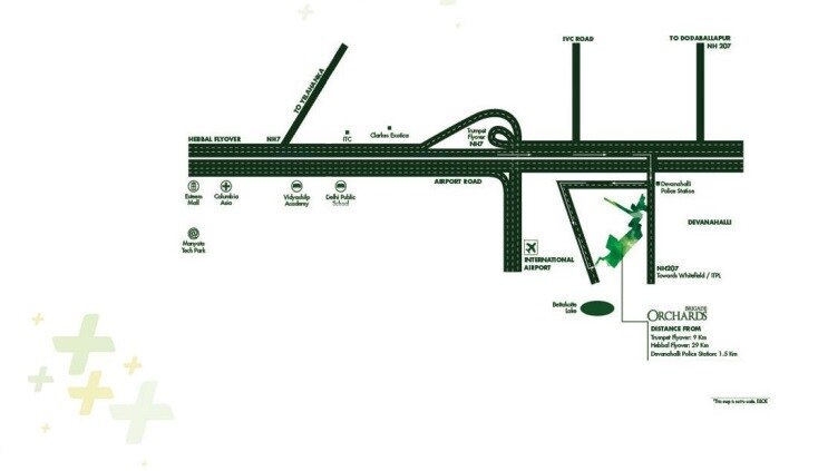 Brigade Orchards Banyan Location Image
