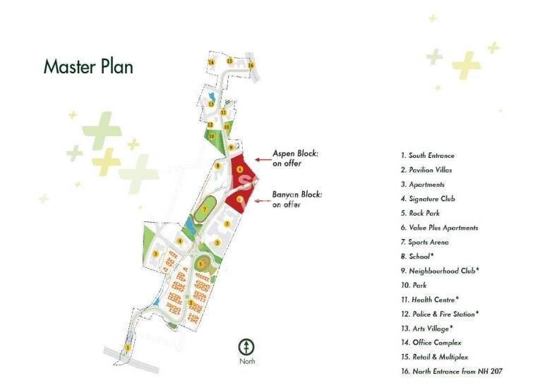 Brigade Orchards Banyan Master Plan 1