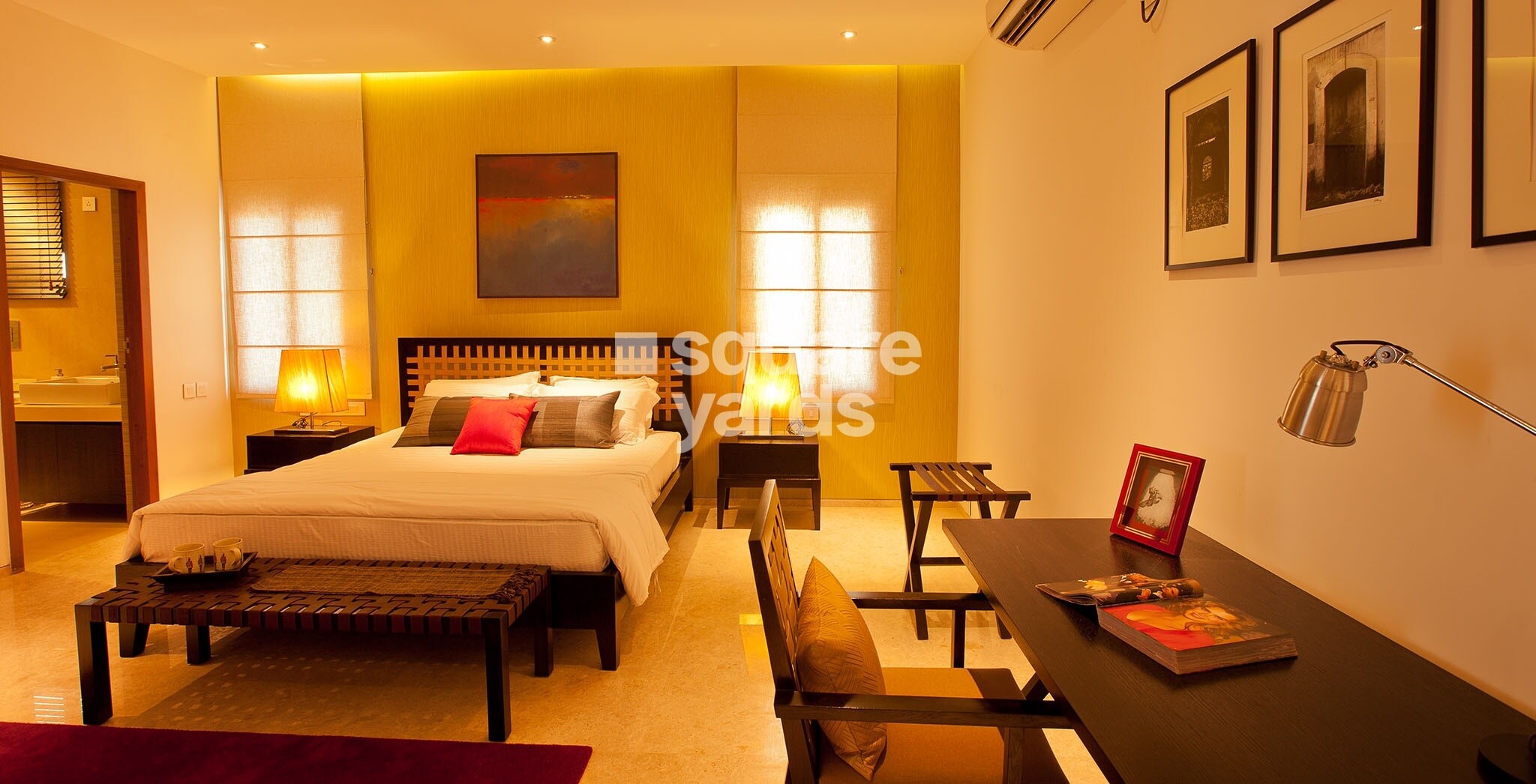 Brigade Orchards Carnation Villa Apartment Interiors