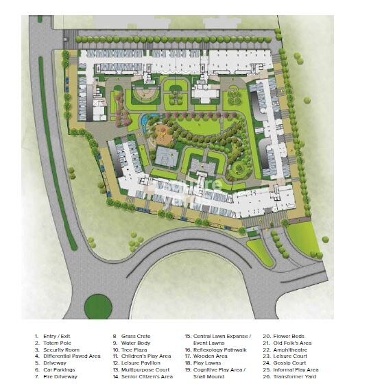 Brigade Orchards Deodar Master Plan 1