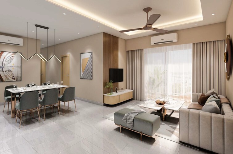 Brigade Orchards Fairmont Apartment Interiors 1