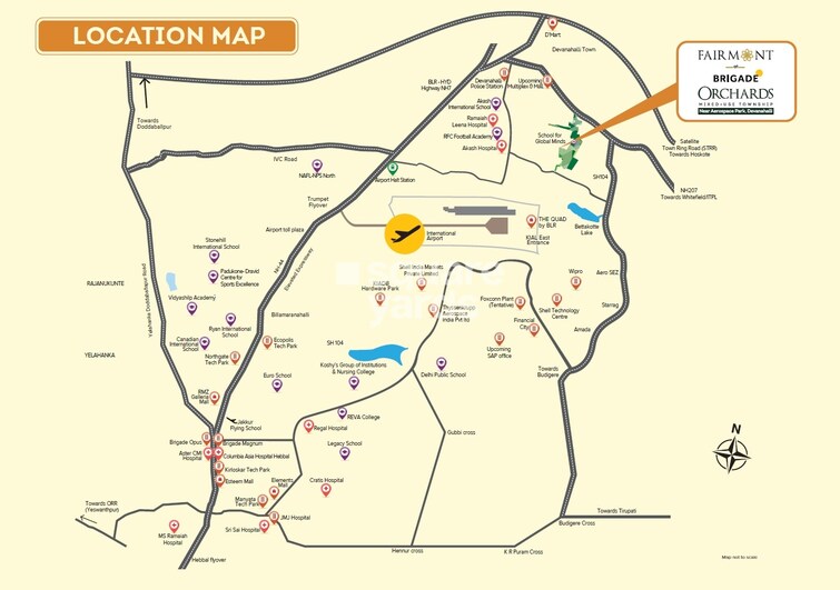 Brigade Orchards Fairmont Location Image