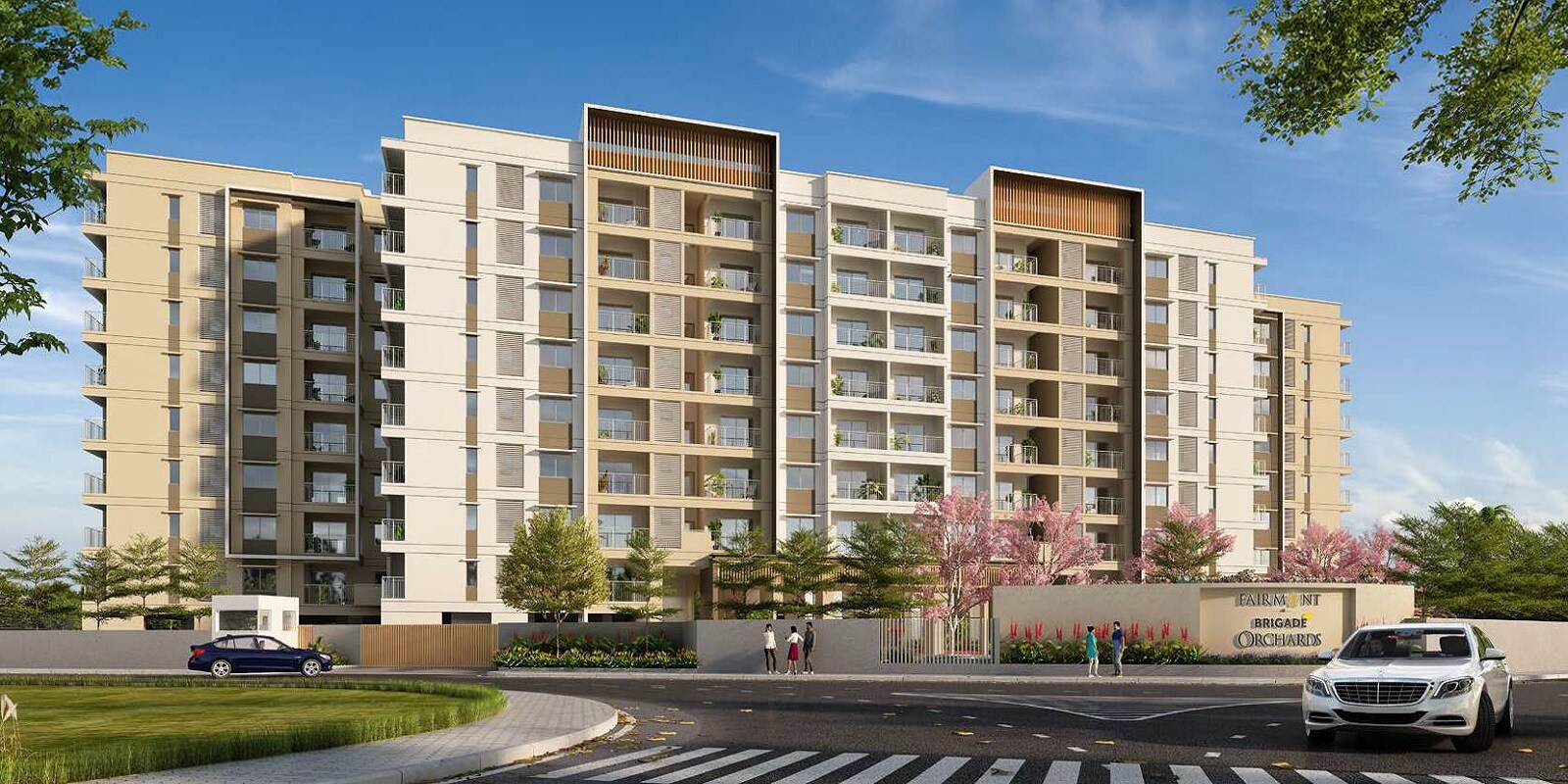 Brigade Orchards Fairmont residential project in Devanahalli