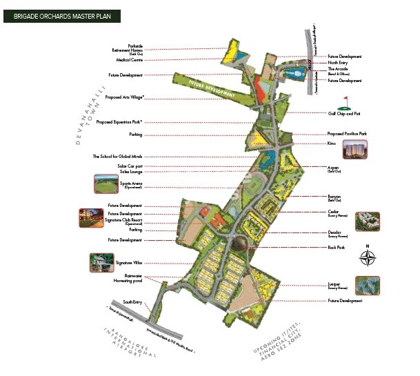 Brigade Orchards Juniper Master Plan Image