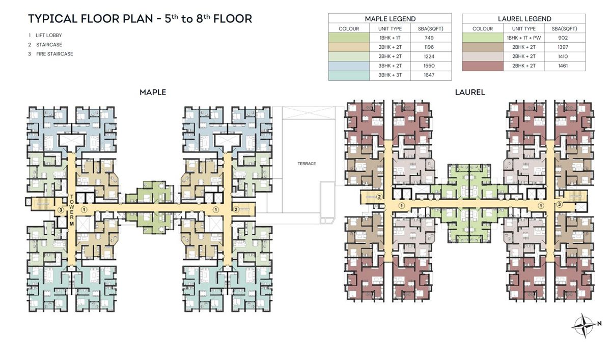 Brigade Orchards Laurel And Maple Floor Plans