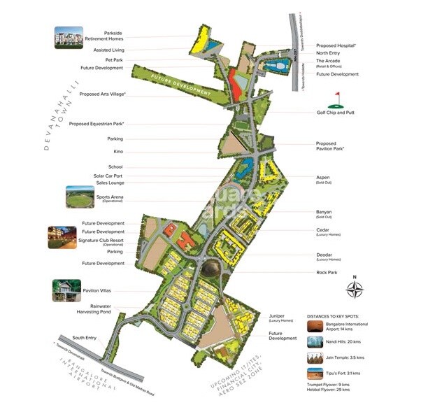 Brigade Orchards Value Homes Master Plan 1