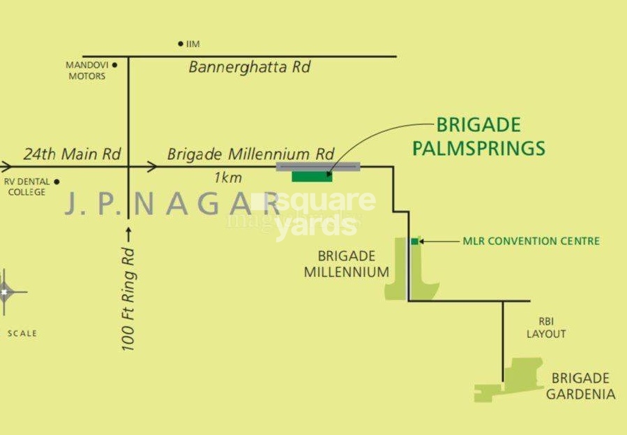 Brigade PalmSprings in JP Nagar, Bangalore 1.46 Cr Floor Plans