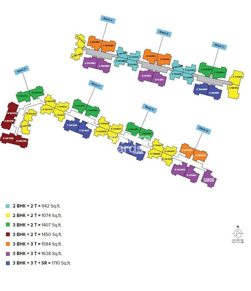 Brigade Panorama Floor Plans