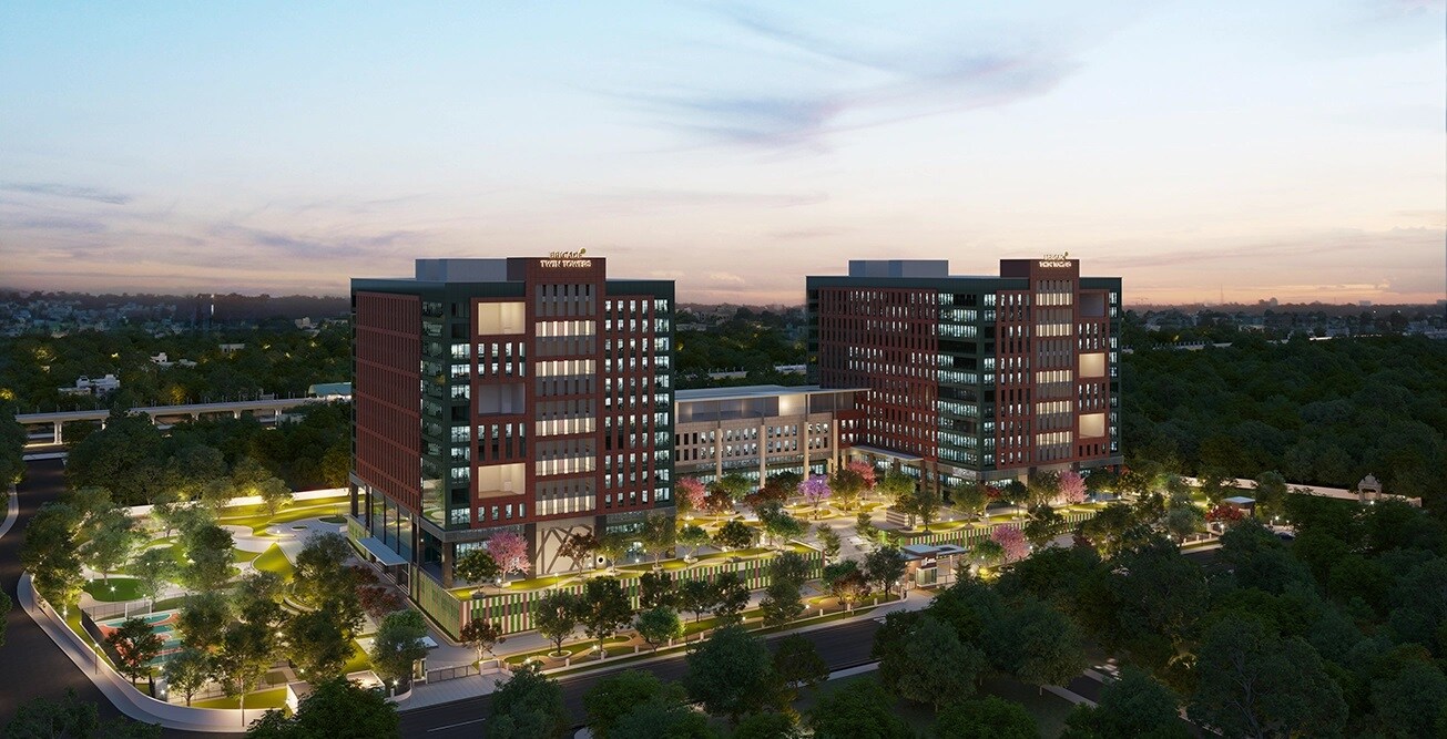 Brigade Twin Towers Commercial Exteriors 2