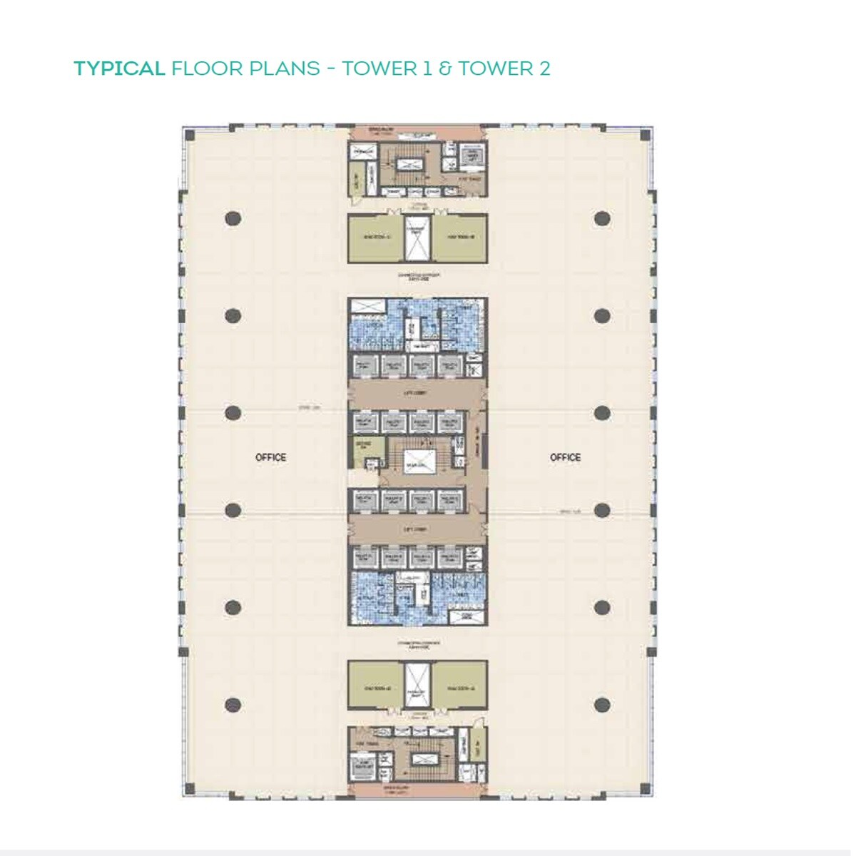 Brigade Twin Towers Floor Plans