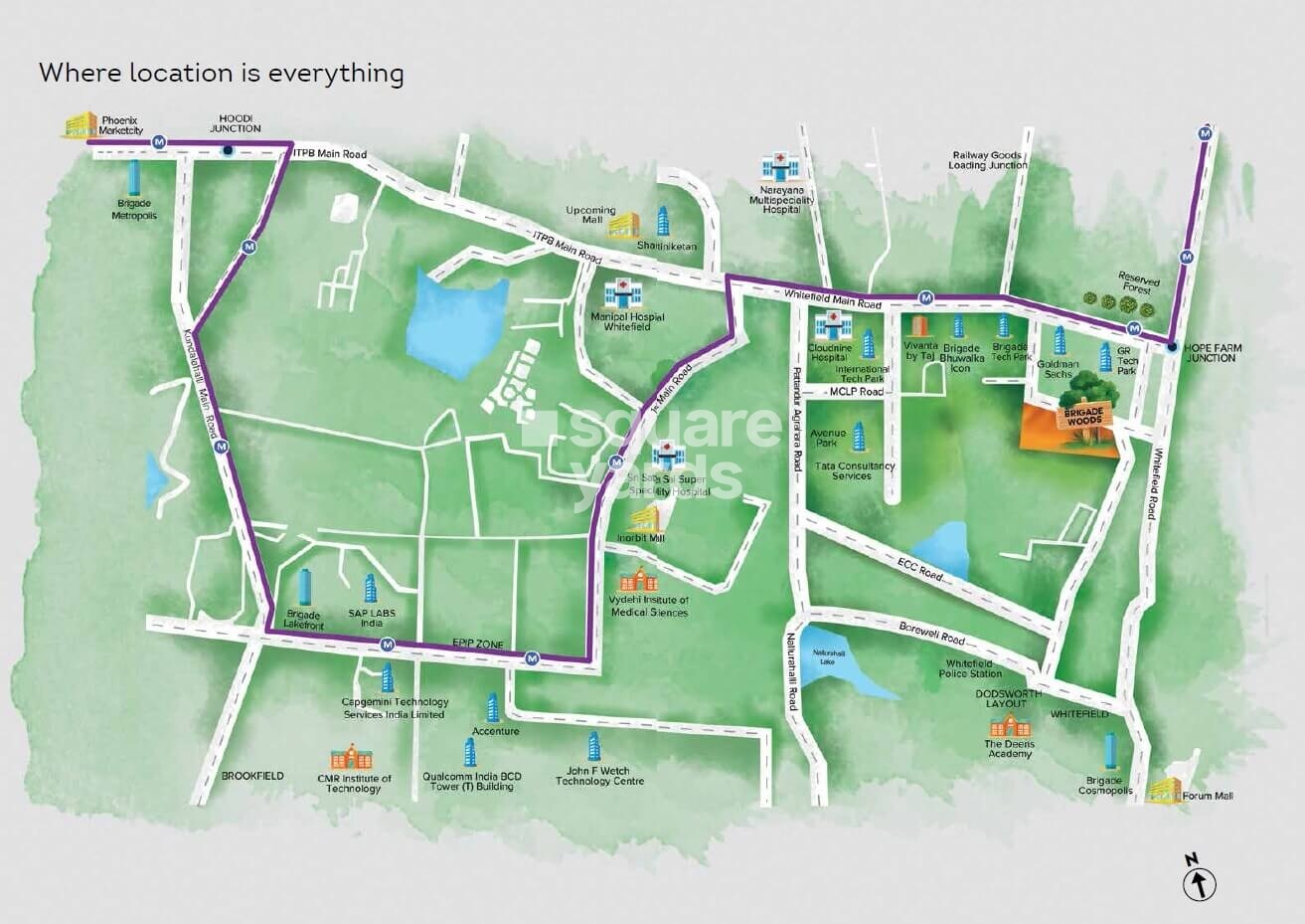 Brigade Woods Location Image