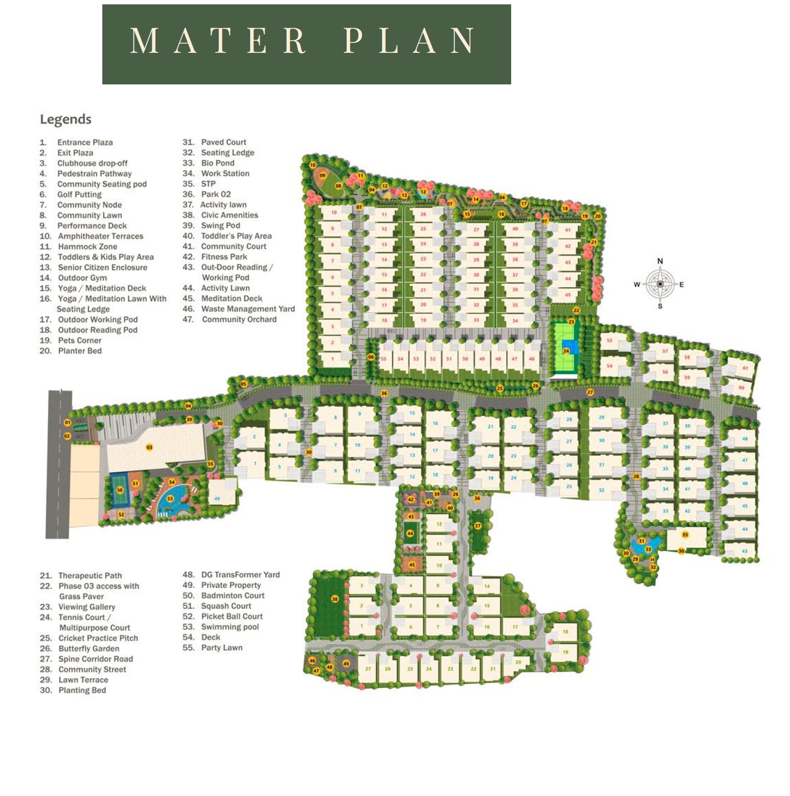 BSR Dain Tree Master Plan 1